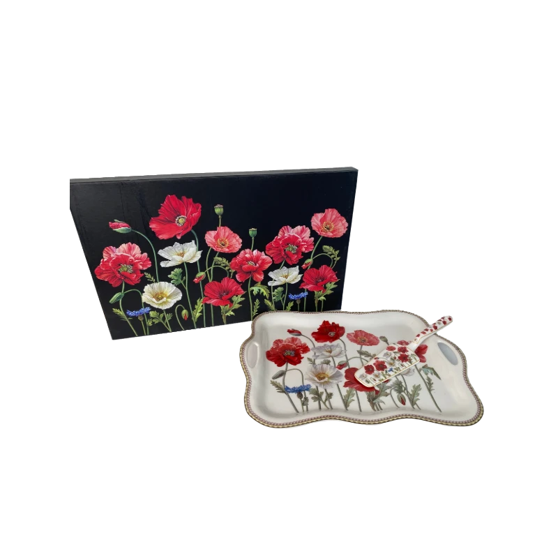 Tácka s lopatkou Mak biely