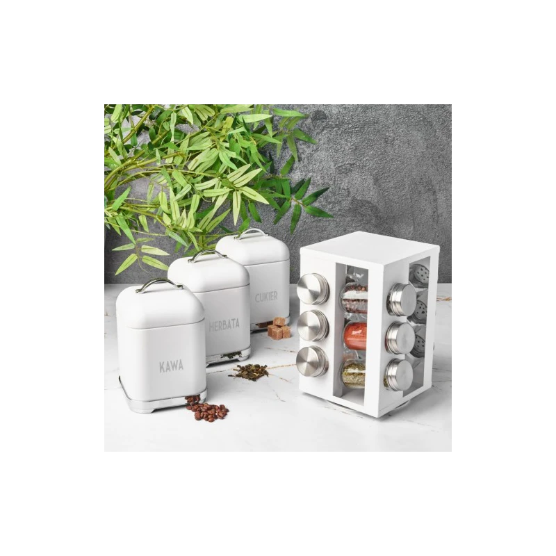 Sada koreničiek 12D Harper biely