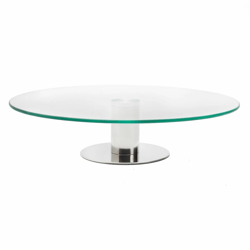 Podnos na tortu okrúhly 30cm sklo