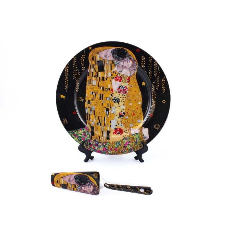 Tanier s lopatkou Klimt čierny 0152