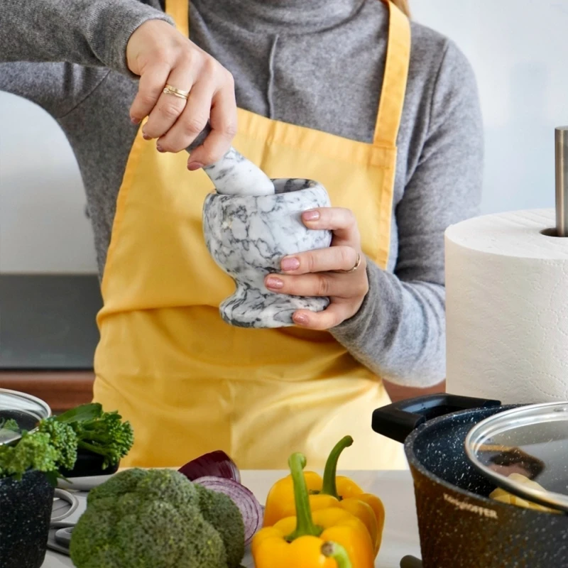 Mažiar mramor šedý 10,5x10,5cm