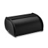 Chlebník Satino čierny 35,5x23x14,5cm