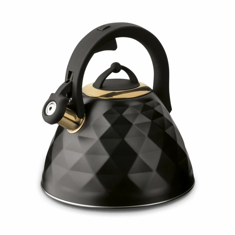 Čajník Crystal čierno-zlatý 3L