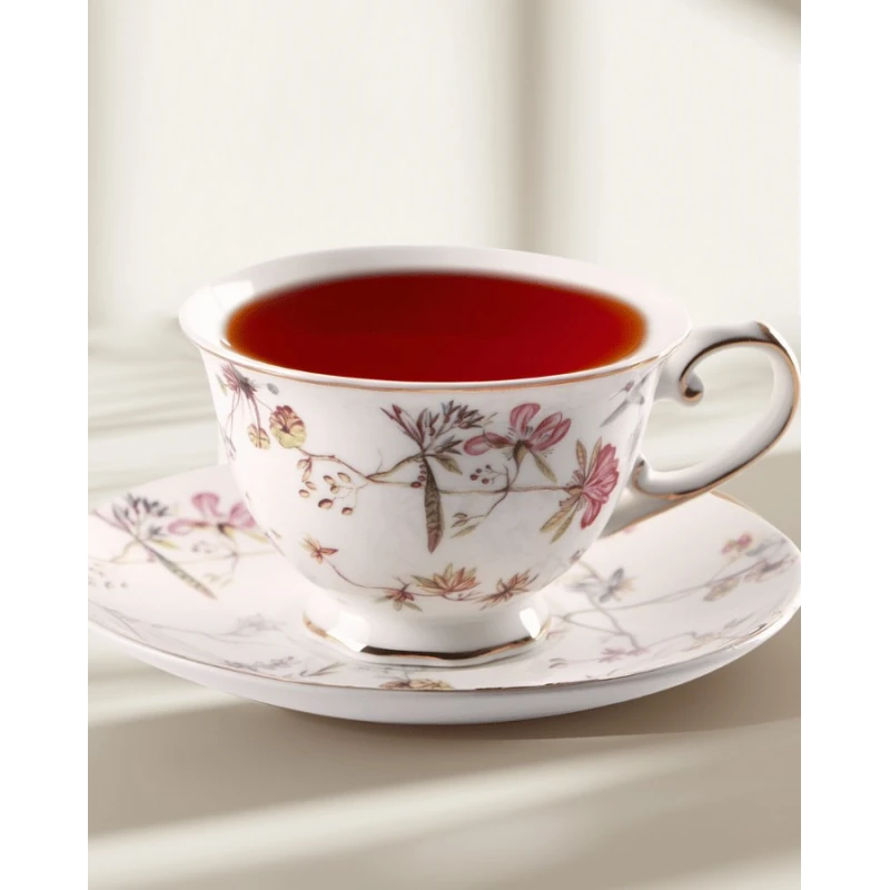 Porcelánová súprava 6 šálok 220ml s podšálkami Donna