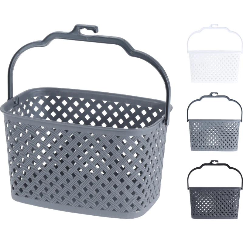 Košík na štipce 21x14x13cm mix