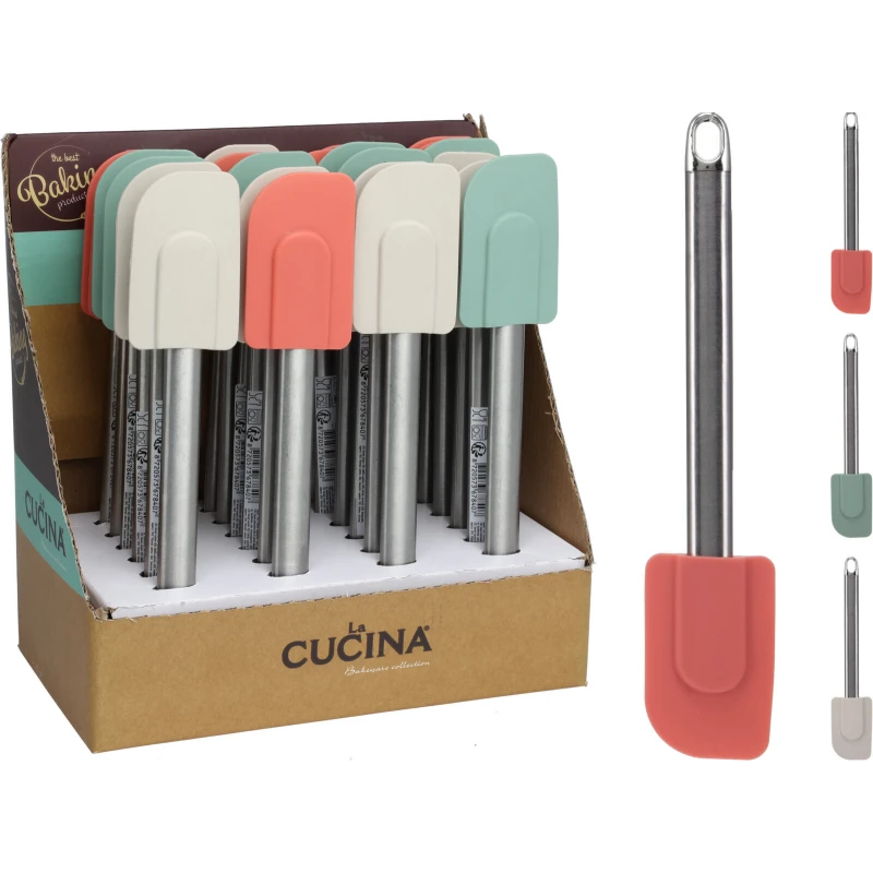 Stierka na cesto silikón+nerez mix