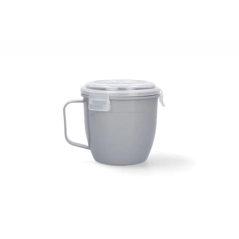 Hrnček s vekom 620ml do mikrovlnky plast