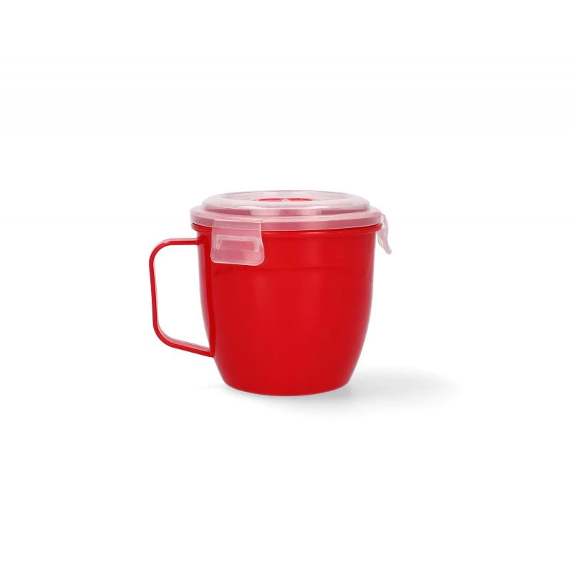 Hrnček s vekom 620ml do mikrovlnky plast