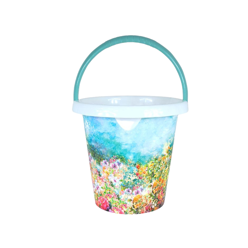 Vedro 10l plast dekor