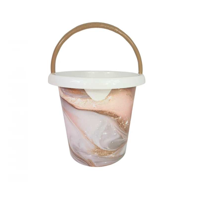 Vedro 10l plast dekor