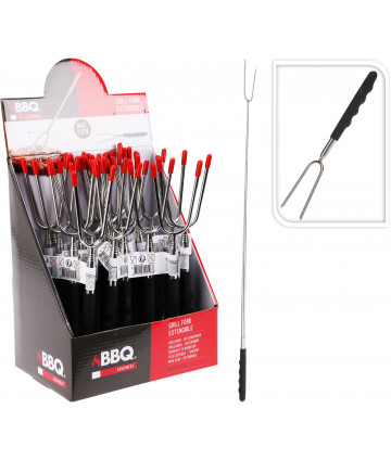 BBQ Ražeň teleskopický 72cm