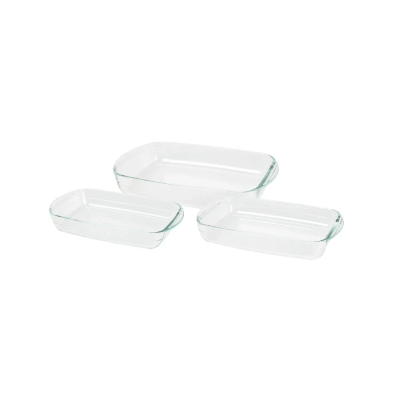 Sada pekáčov 3ks sklo