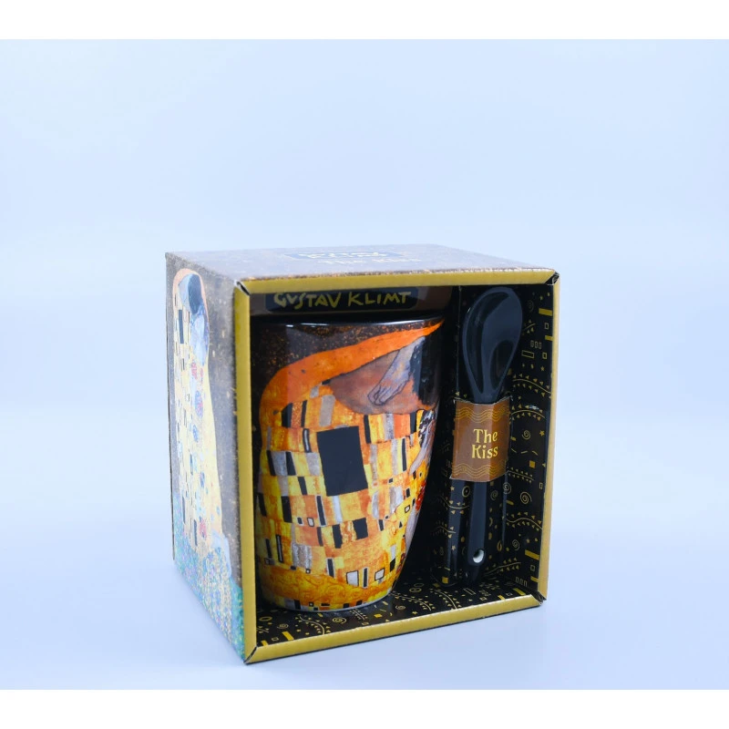 Hrnček Klimt zlatý 1+1 MC1009