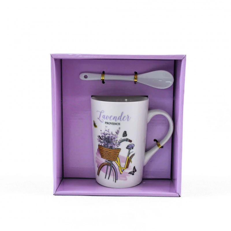 Šálka 1+1 Levandula HK795v