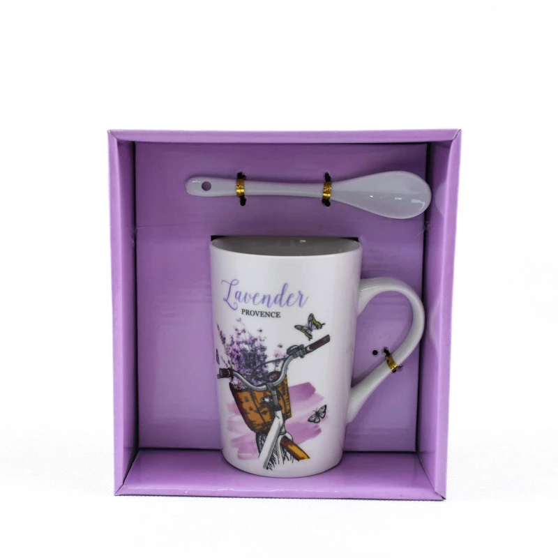 Šálka 1+1 Levandula HK795v