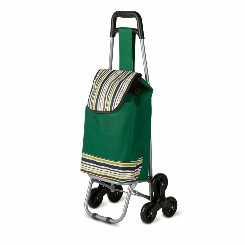 Taška na kolieskach zelená 40x30x92cm