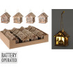 Dekorácia Domček LED 9x7x9,5cm