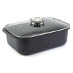 Pekáč s vekom Gusto 31x24x10cm čierny 313942
