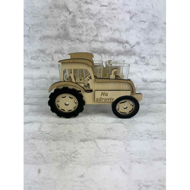 Kalíšky 6ks Traktor Mini AA36