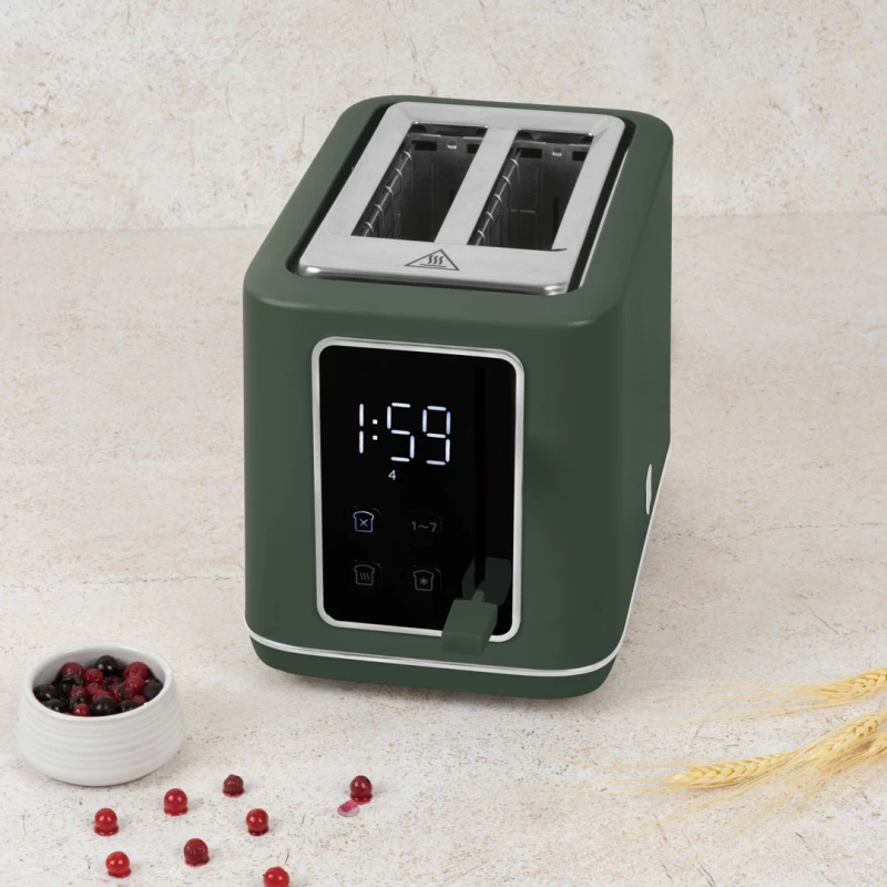 Toustovač digitálny Matte Green 9665