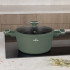 Kastrol s pokr. 24cm Matte Green 8201