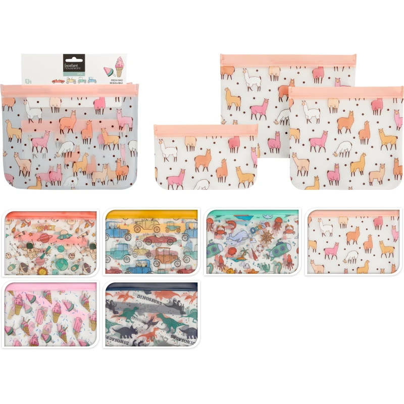 Sada vrecúšok 3ks plast