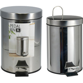 Kôš šlapací nerez 3l