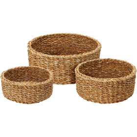 Sada košíkov 3ks Natural