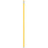 Rúčka na mop 120 cm, kovová žltá
