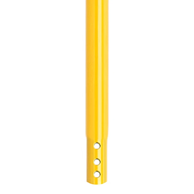 Rúčka na mop 120 cm, kovová žltá