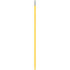 Rúčka na mop 120 cm, kovová žltá