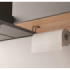 Držiak na kuchynskú rolku pod poličku so skrutkami,30 x 10 x 3 cm, Papiro Lava