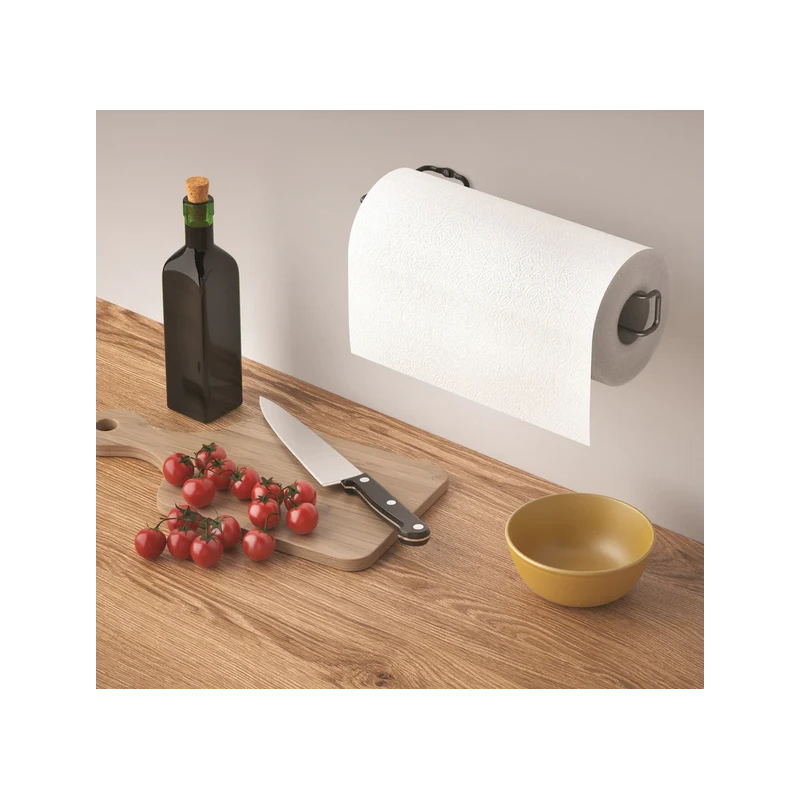 Držiak na kuchynskú rolku pod poličku so skrutkami,30 x 10 x 3 cm, Papiro Lava