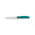 Kuchynský nôž VICTORINOX SwissClassic 11 cm modrý,zúbkovaný