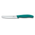Kuchynský nôž VICTORINOX SwissClassic 11 cm modrý,zúbkovaný