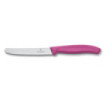 Kuchynský nôž VICTORINOX SwissClassic 11 cm fialový,zúbkovaný