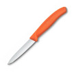 Kuchynský nôž SwissClassic 8 cm, hladká čepeľ,špicatý, oranžový