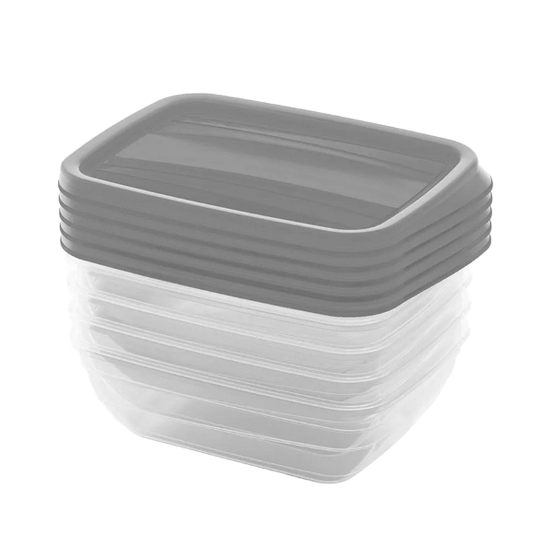 Set dóz na potraviny VEDO  5x0,5 l mix