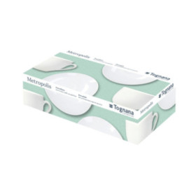 Šálka spodšálkou 6 ks, 260 ml,Metropol bianco,porcelán