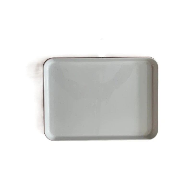 Podnos plast biely protišmykový 36x22x2 cm