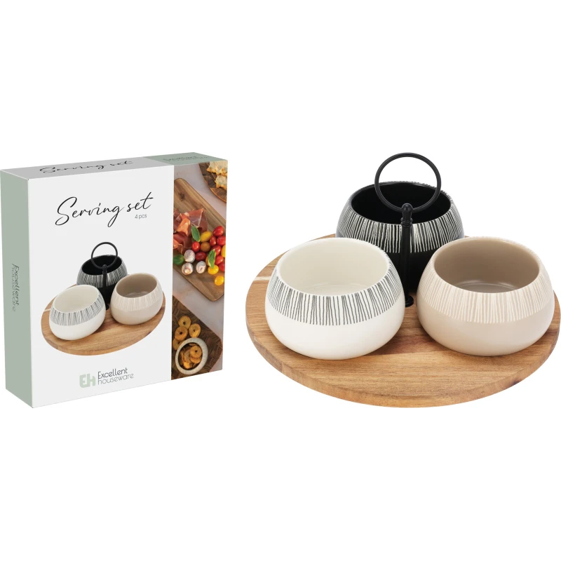 Servírovací set 4D okrúhly