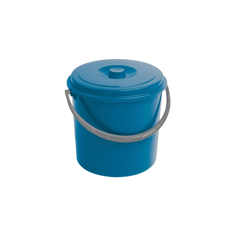 Vedro s vekom 16l okrúhle modré plast