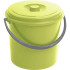 Vedro s vekom 16l okrúhle zelené plast