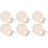 Sada šálok 6+6 Diva Cream 250ml porcelán