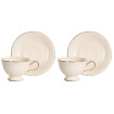 Sada šálok 2+2 Hillary Cream 220ml porcelán