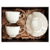 Sada šálok 2+2 Malaga 250ml porcelán