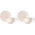 Sada šálok 2+2 Malaga Cream 250ml porcelán