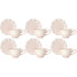 Sada šálok 6+6 Malaga Cream 250ml porcelán