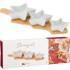 Servírovací set 3+1 Vianoce 42x14x1cm porcelán