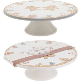 Podnos Vianočný 28x9cm porcelán